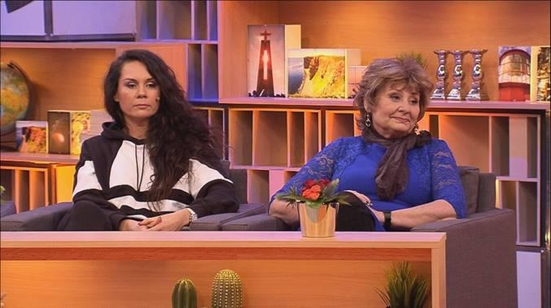 Kristina Navickaitė-Tina (kairėje) ir jos mama Nijolė