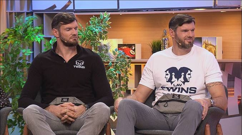 Broliai Lavrinovičiai: kaukių dėvėjimas turi ir privalumų