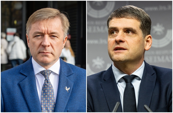 Ramūnas Karbauskis ir Remigijus Žemaitaitis