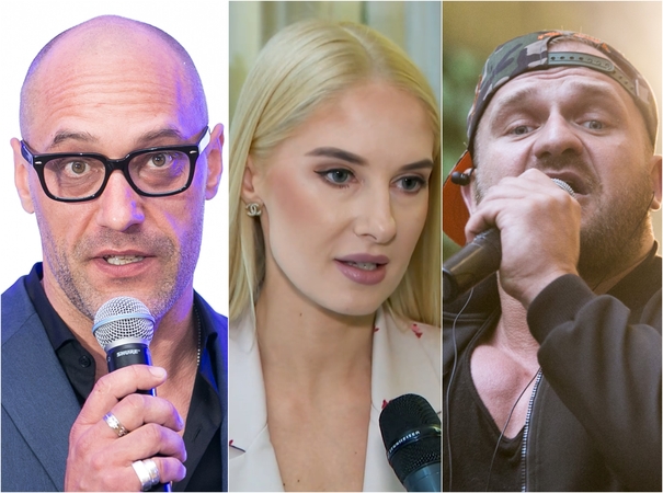 Jonas Jonušas (kairėje), Kristina Ivanova, Ironvytas