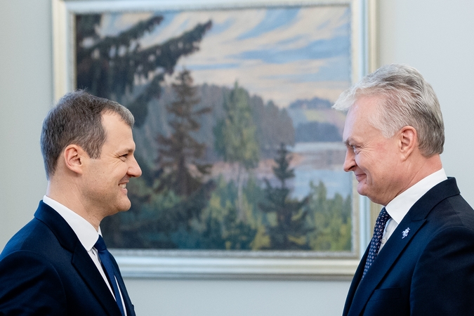 G. Nausėda paskyrė G. Palucką premjeru