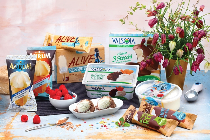 Nuo karščio lietuviai ginasi veganiškais ledais 