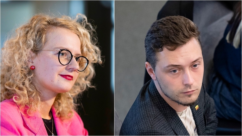 Aušrinė Armonaitė ir Marius Matijošaitis