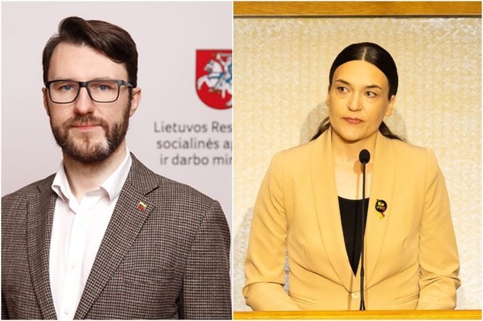 Vytautas Šilinskas ir Radvilė Morkūnaitė-Mikulėnienė