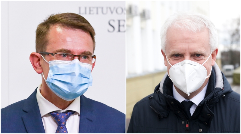 Arūnas Dulkys (kairėje) ir Remigijus Dulkys