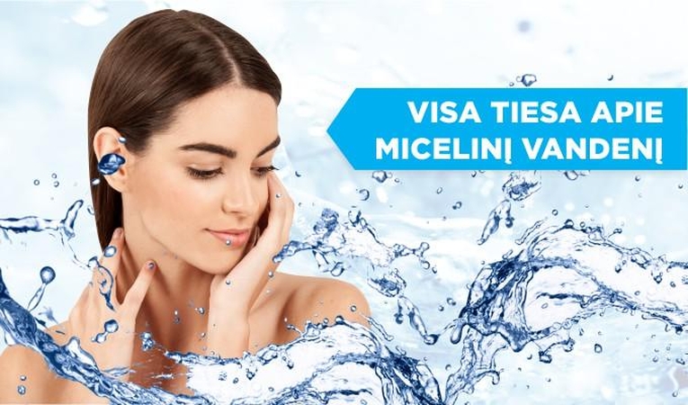 Kas yra micelinis vanduo ir kaip jį naudoti?