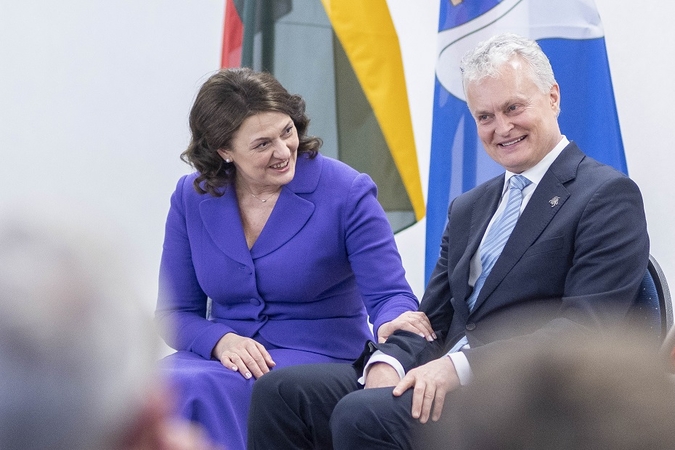Diana Nausėdienė ir Gitanas Nausėda