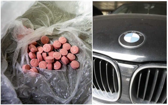 BMW automobilyje – ne tik maišelis su 20 tablečių