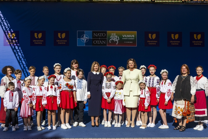 O. Zelenska: Ukrainos centras Lietuvoje – vienintelis toks
