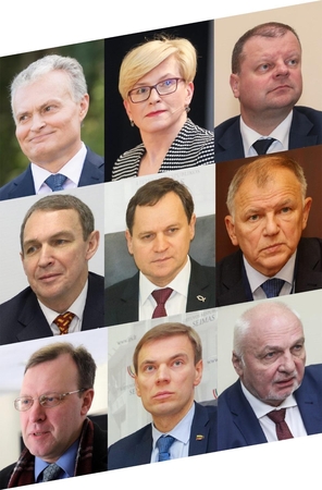Naujausi prezidentiniai reitingai: auga įtampa tarp rinkimų lyderių