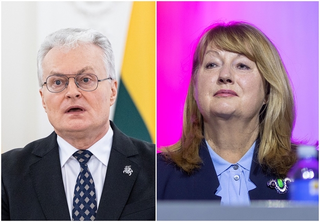 Gitanas Nausėda ir Vilija Blinkevičiūtė
