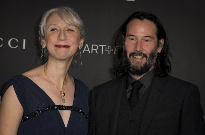 Alexandra Grant ir Keanu Reevesas