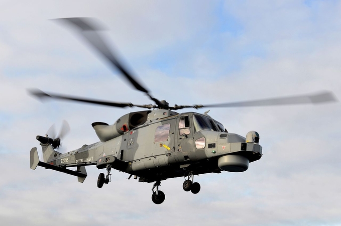 NATO pajėgas Estijoje sustiprino keturi britų „Wildcat“ sraigtasparniai
