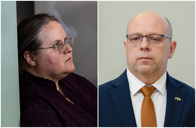 Agnė Širinskienė ir Rimantas Mockus