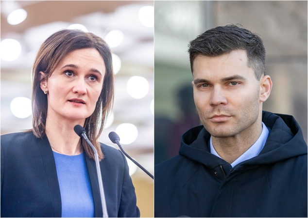 Viktorija Čmilytė-Nielsen ir Šarūnas Stepukonis