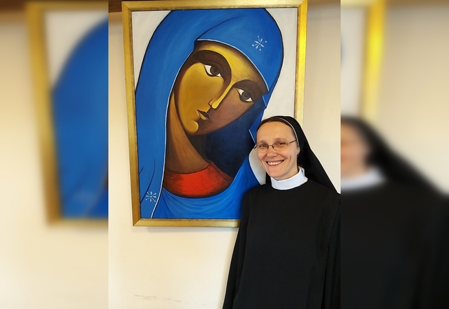 Palaima: sesuo Justina linki advento laiko, pripildyto vidinės ramybės, džiaugsmo ir dėkojimo.