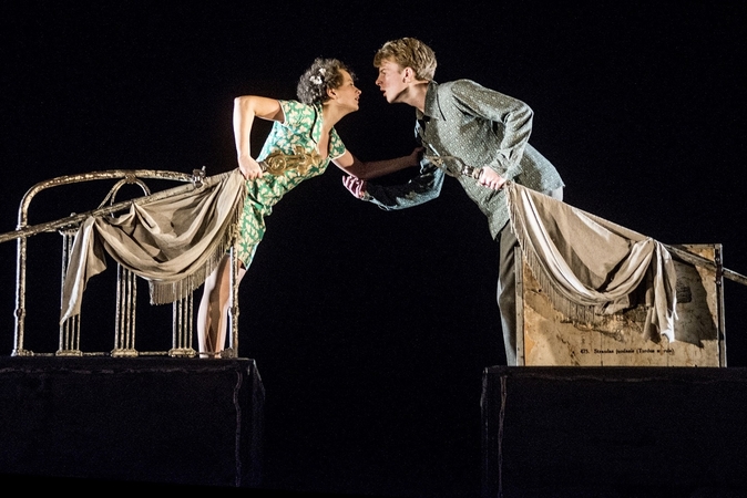 W. Shakespeare‘o ir O. Koršunovo „Romeo ir Džuljeta“ – VU Didžiajame kieme