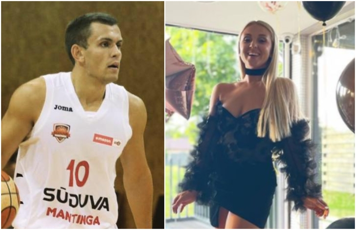 Susituokė šokėja E. Straleckaitė ir krepšininkas D. Domarkas