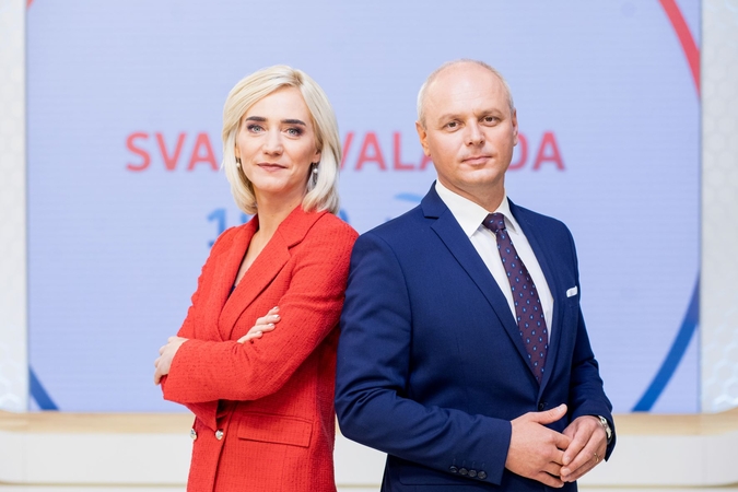 Rasa Tapinienė ir Deividas Jursevičius