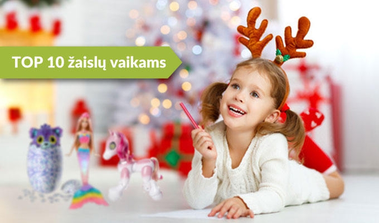 Populiariausių žaislų po eglute dešimtukas (apžvalga)
