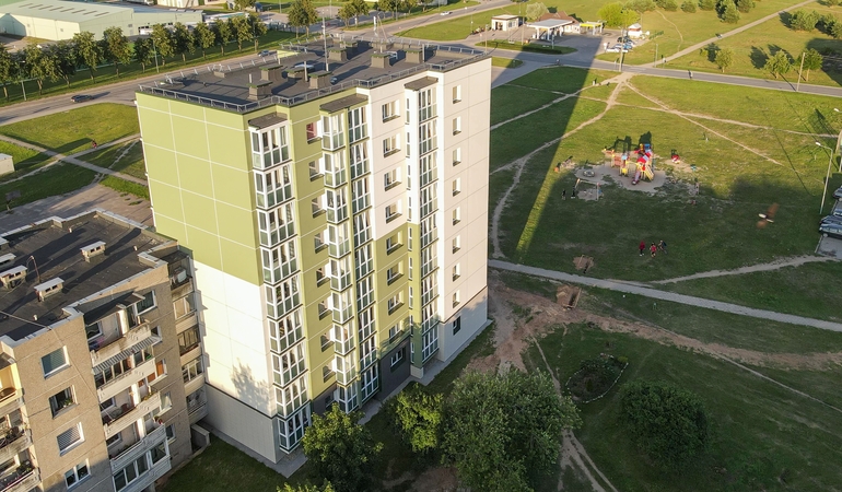 Daugiabučių renovacija Lietuvoje.