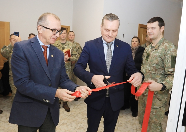 Ukmergėje atidarytas naujas Karo prievolės ir komplektavimo tarnybos poskyris