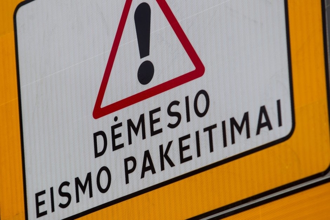 Dėmesio, vairuotojai: ribos eismą Klaipėdos centre