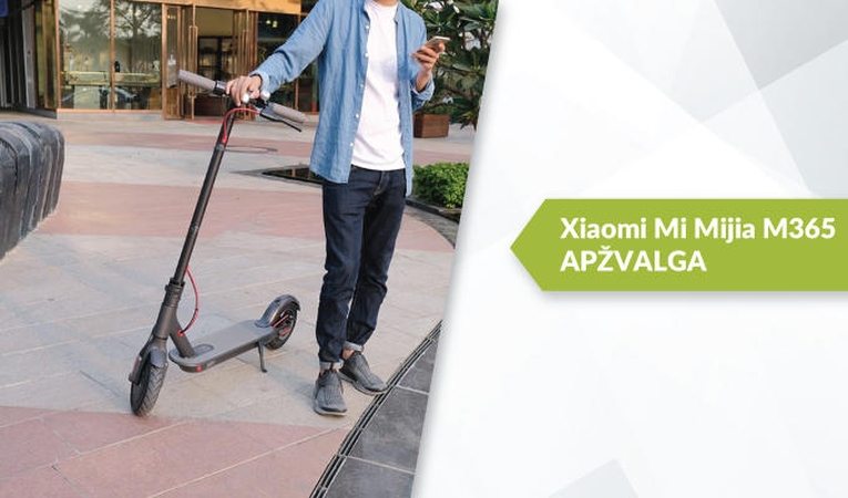 Elektrinio paspirtuko „Xiaomi Mijia M365“ apžvalga