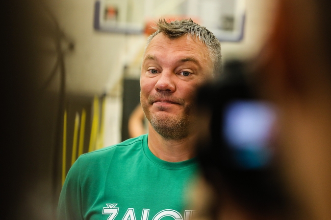 Sezoną apibendrinęs Š. Jasikevičius: pagrindinis dalykas – išsaugoti visus žaidėjus