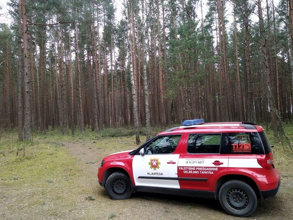 Ugniagesiai uostamiestyje saugos atviras vietas nuo ugnies