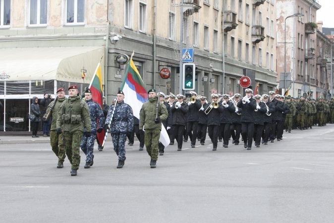 Klaipėdos iškilmingas karių paradas – Lietuvos kariuomenės šimtmečio proga