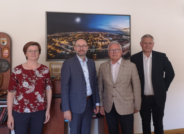 Danijos ambasadorius domėjosi Klaipėda
