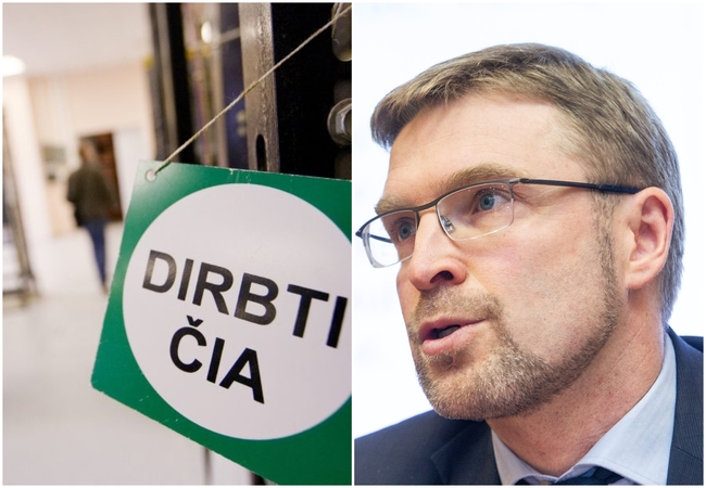 Ministras: Lietuvos darbo rinkos padėtis geresnė nei daugelyje Europos šalių