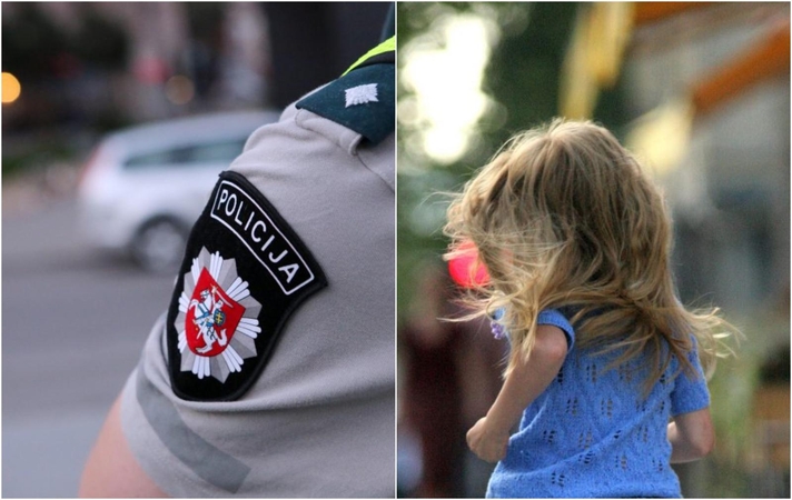 Klaipėdoje tėvai ir policija ieškojo pasiklydusios mergaitės