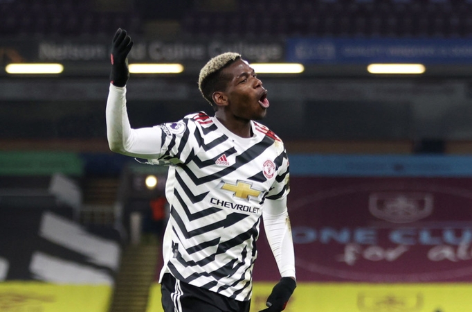 P. Pogba smūgis užkėlė „Man Utd“ į „Premier“ lygos viršūnę