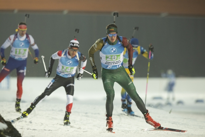 Po ilgos pertraukos biatlono čempionatas vyko Lietuvoje: triumfavo V. Strolia ir G. Leščinskaitė