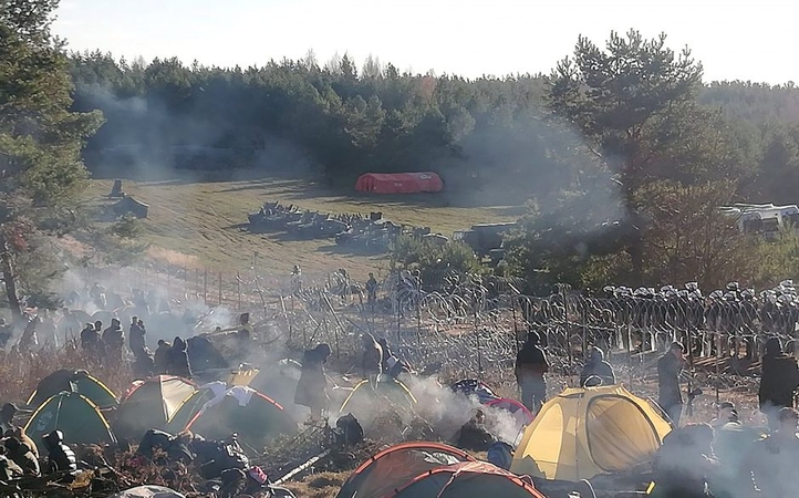 Šaltiniai: naujam migrantų šturmui Lenkijos ir Baltarusijos pasienyje pasirinkta neatsitiktinė data