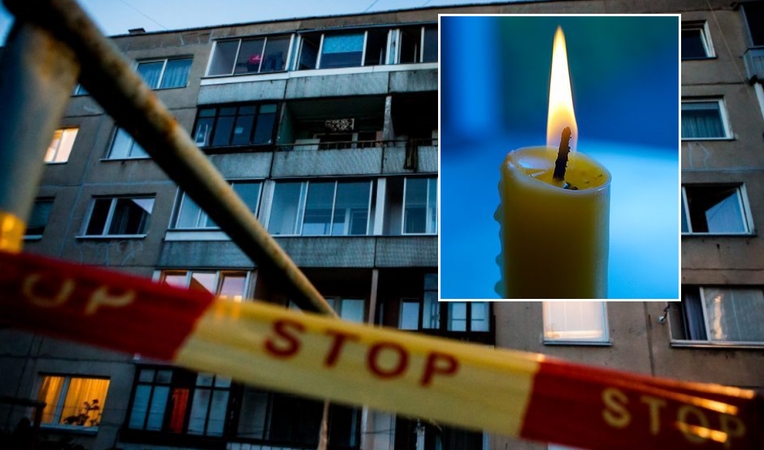 Tragedija Plungėje: pro penkiaaukščio namo langą iškrito ir žuvo vyras