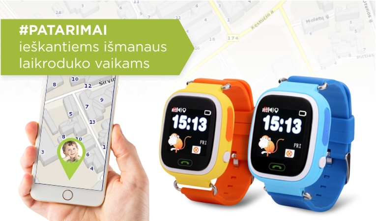 Ramybė dėl saugumo: patarimai, kaip protingai išsirinkti išmanųjį laikrodį vaikui