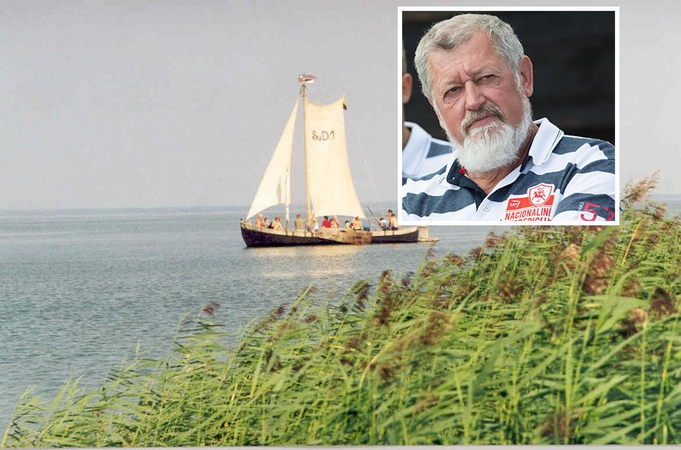 Naujausios žinios: Kuršių mariose rastas kurėnas ir dingusio kapitono krepšys