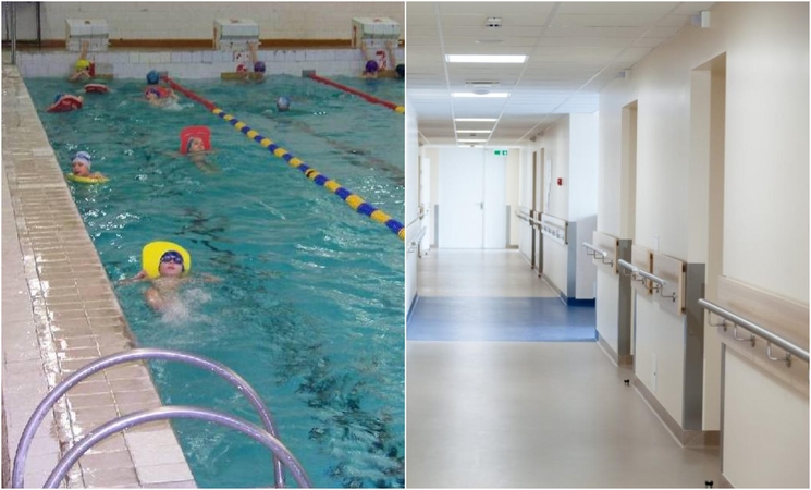 Vilniaus baseine žmonės apsinuodijo chloru: du mažamečiai – ligoninėje