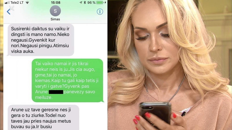O. Pikul paviešintų skandalingų žinučių S. Jasaitis nerašė?