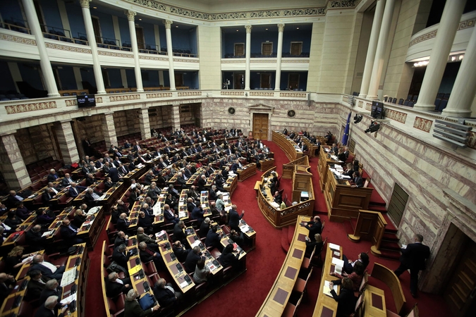 Graikijos parlamentas pradėjo diskusijas dėl susitarimo su Makedonija