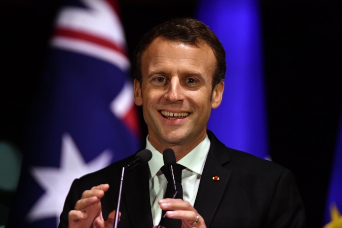 Pirmieji E. Macrono metai: kritikuojamas, bet populiaresnis už savo pirmtakus