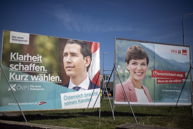 Rinkimai Austrijoje: kokie galimi scenarijai?