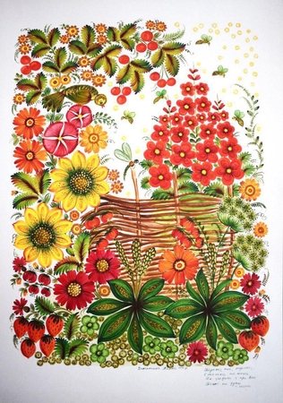 Ukrainos ornamentinė tapyba – UNESCO kultūros paveldo sąraše