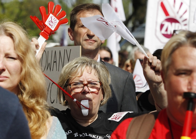 Lenkijos mokytojai pradeda streiką dėl atlyginimų