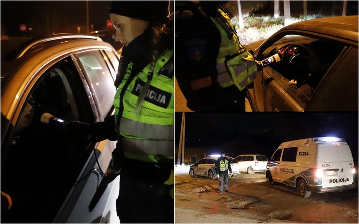 Kauno policijai įkliuvo girti vairuotojai – nuo dviratininko iki traktorininko