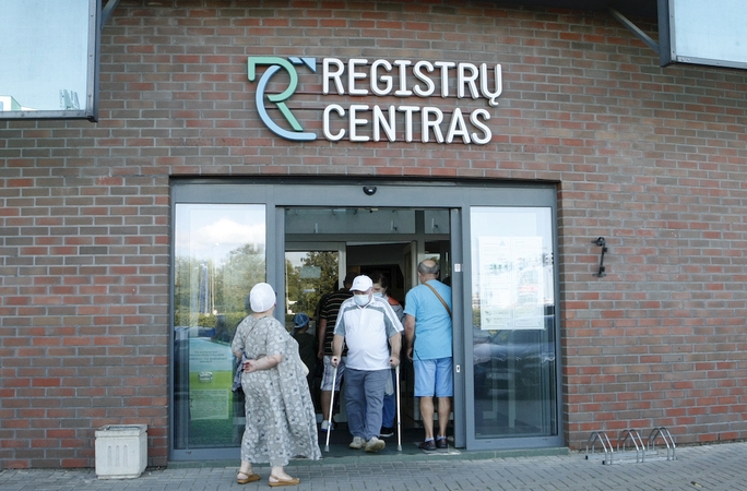Paslaugos prieinamos visiems: į Registrų centrą – be galimybių paso