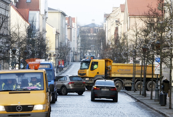 Klaipėdos senamiestyje nori trijų greičio matuoklių